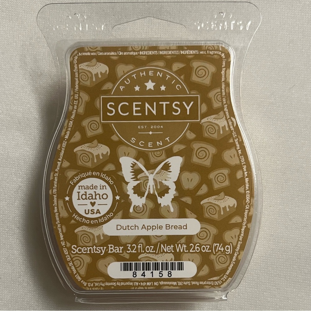 Scentsy Dutch Apple Bread Scent Bar - Tan